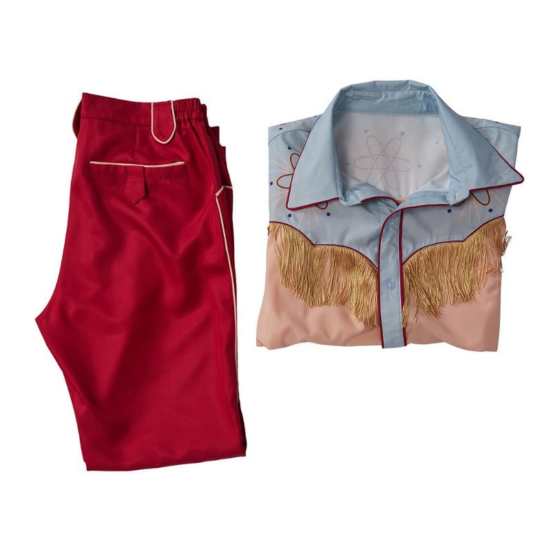 Traje de Cosplay de Marty McFly de Regreso al Futuro Parte III Completo para Halloween y Fiestas - Fantasia Cosera