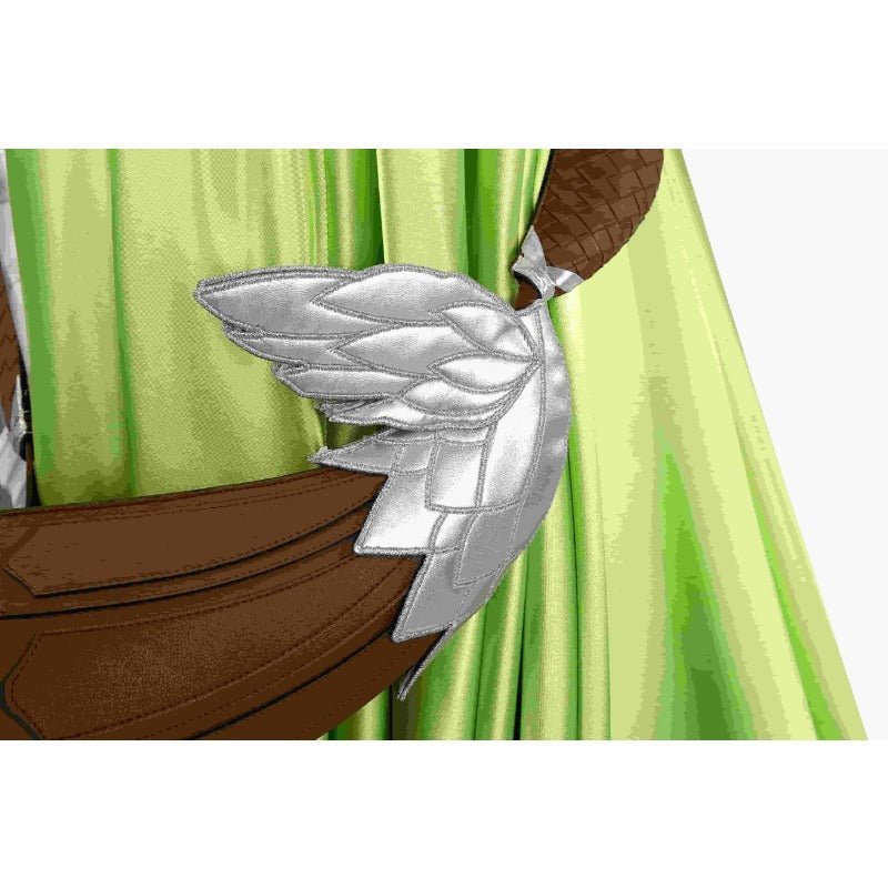 Traje de Nophica de FF14 Cosplay - Vestido Largo Verde para Halloween y Fiestas - Fantasia Cosera