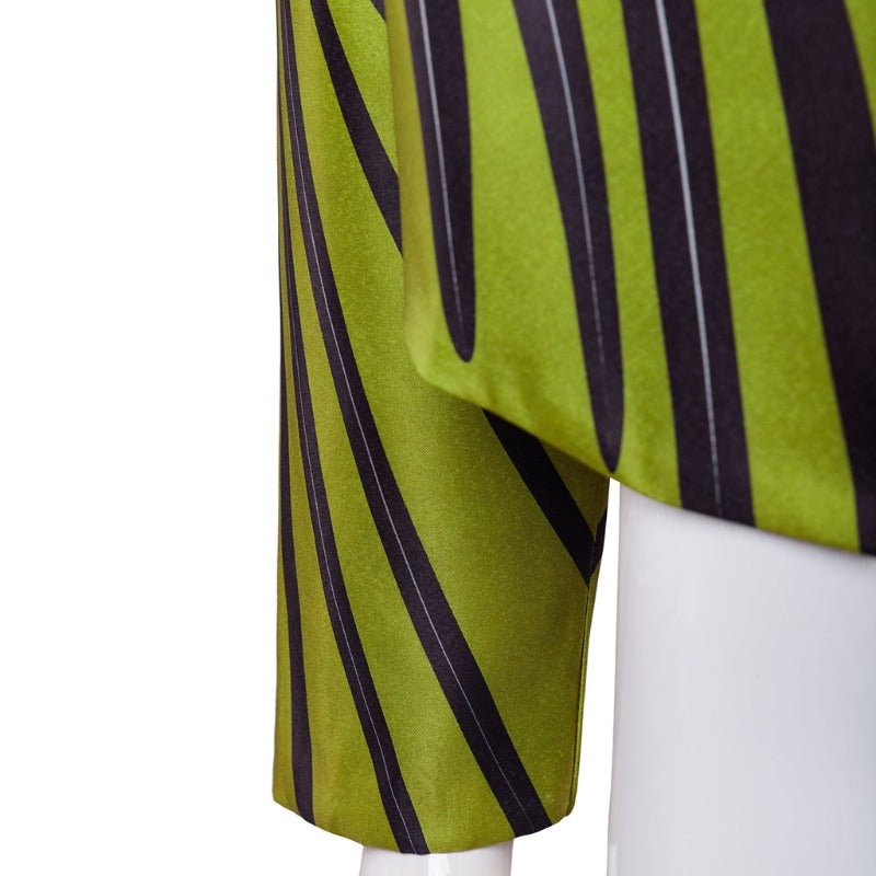 Traje de Cosplay de Griff Tannen Chaqueta Verde para Hombre Halloween Ropa Callejera - Fantasia Cosera