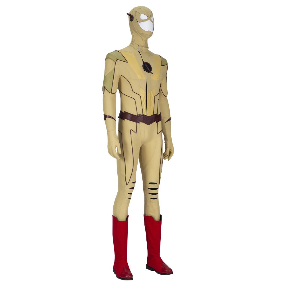 Traje de cosplay de Reverse-Flash de la temporada 8 de The Flash - Fantasia Cosera