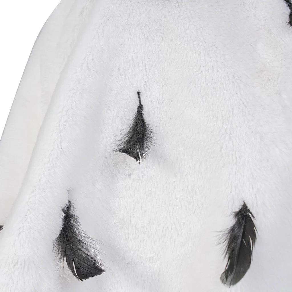 Capa de Cosplay de Rey Príncipe - Lujosa Capa de Longitud Media para Halloween y Carnaval - Fantasia Cosera