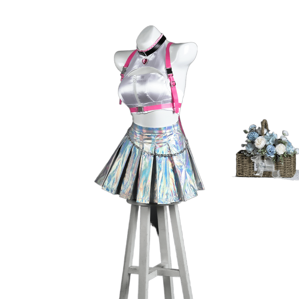 Diosa de la Victoria Cosplay - Fibra Sintética Ultravioleta del Juego NIKKE - Fantasia Cosera