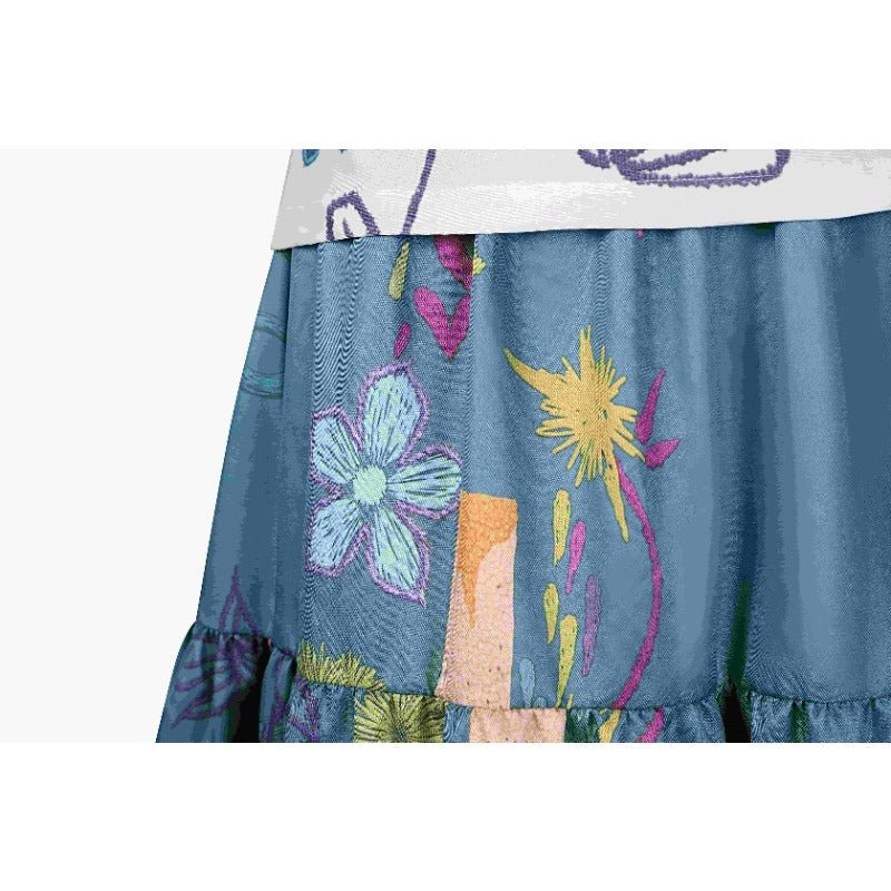 Vestido de Princesa Mirabel Encanto Disfraz Casa Mágica para Mujer Halloween - Fantasia Cosera