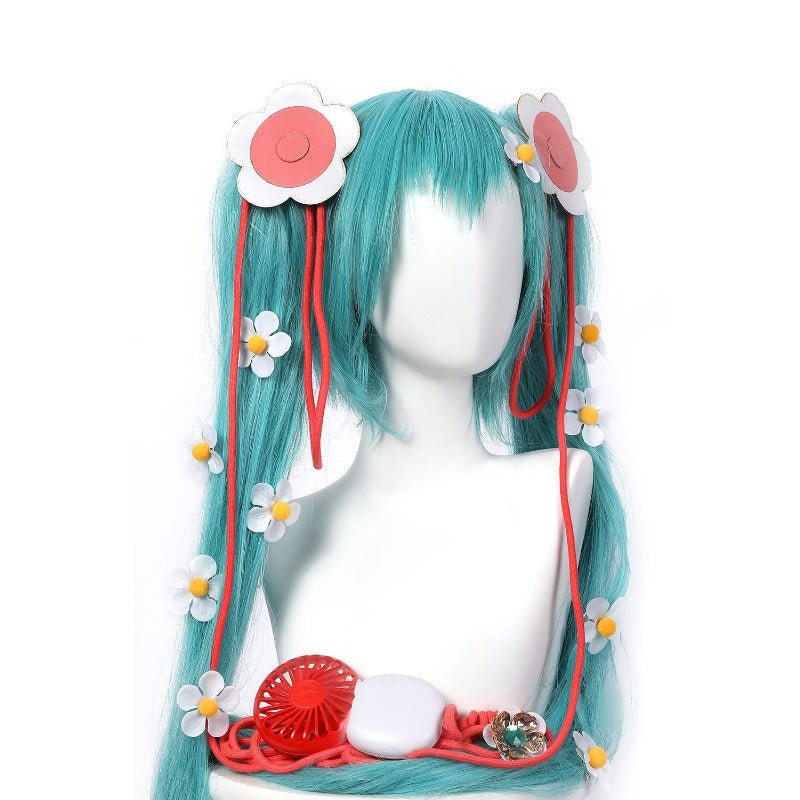 Vestido Lolita de Hatsune Miku Magical Mirai 2021 para Cosplay, Fiesta y Halloween - Fantasia Cosera