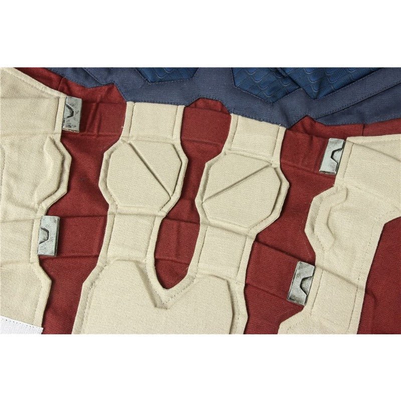 Disfraz de Cosplay de Steven Rogers Capitán América - Uniforme de Héroe para Halloween - Fantasia Cosera