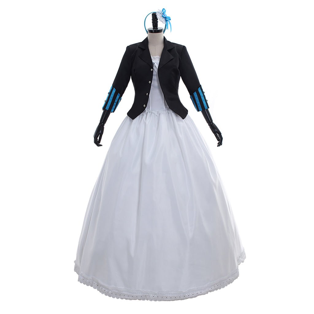 Traje de Cosplay Elizabeth Midford de Black Butler: Arc Lujo Crucero - Outfit Deluxe - Fantasia Cosera