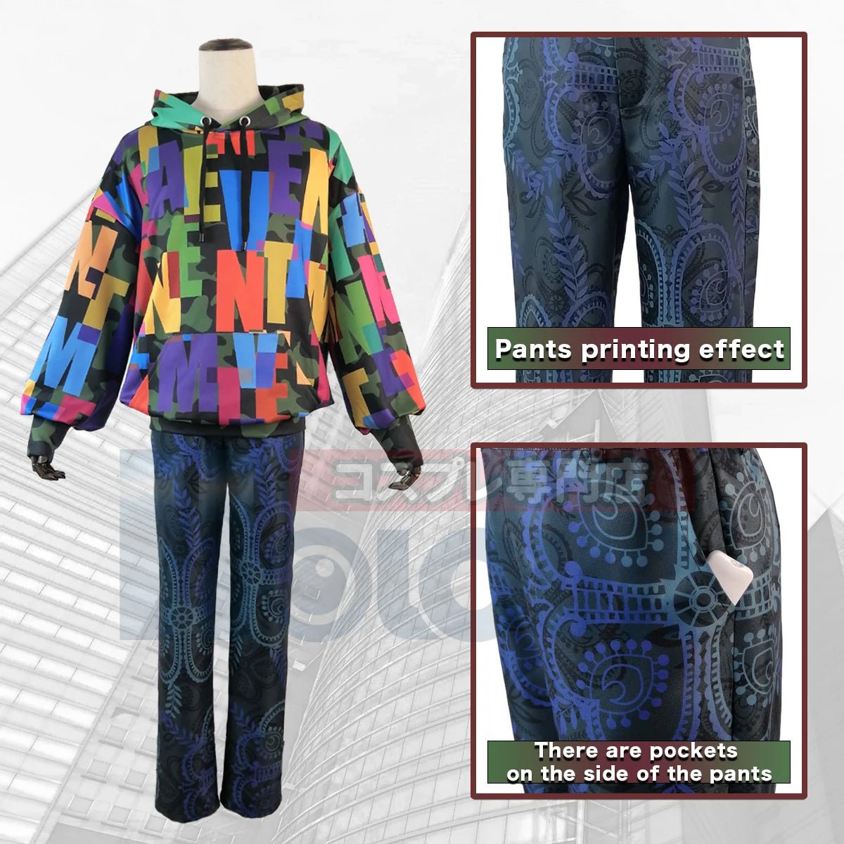 Traje de Cosplay de Anime Tokyo Osaka Chifuyu Matsuno Sudadera Casual Regalo de Navidad Halloween Impresión HD - Fantasia Cosera