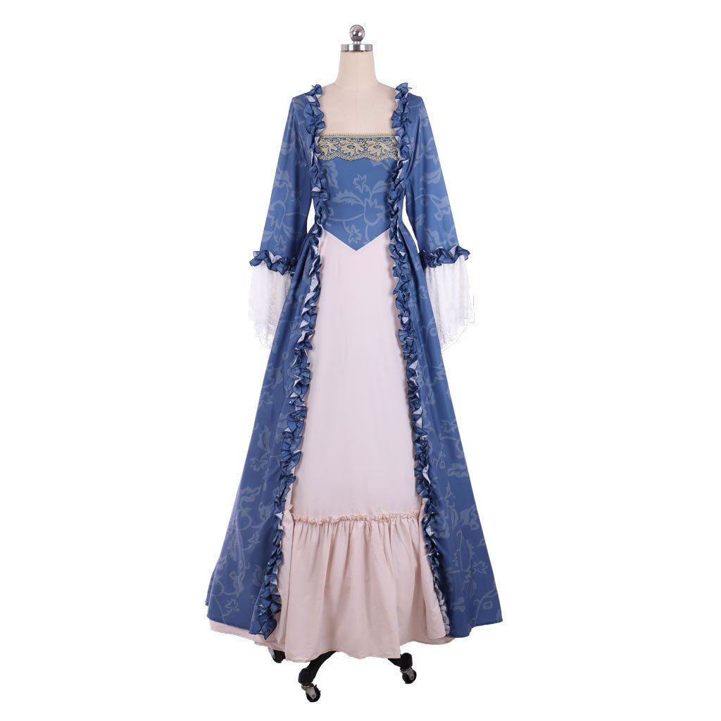 Elegante Vestido de Princesa de Palacio Medieval para Mujer | Vestido de Fiesta Vintage | Vestido Gótico Victoriano - Fantasia Cosera
