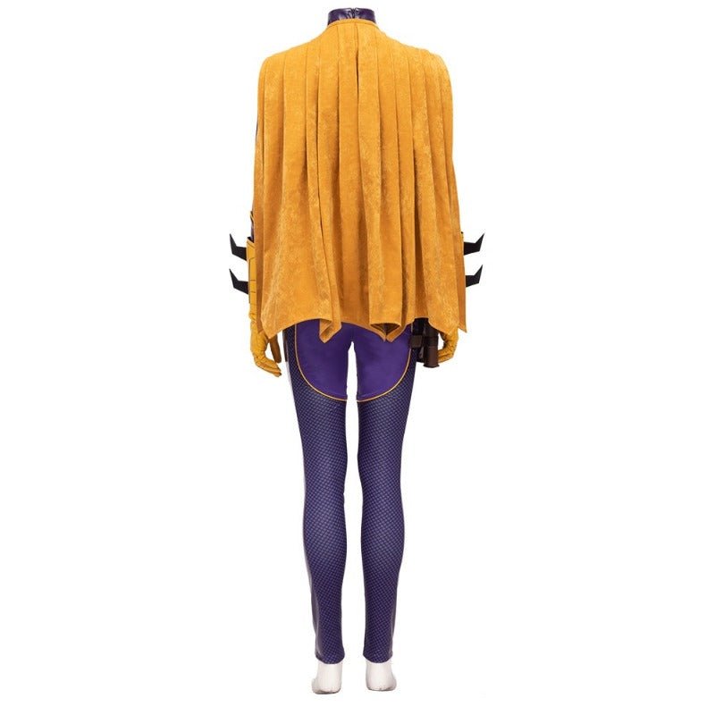Traje de Cosplay de Batgirl de Gotham Knights para Mujer - Outfit de Halloween de Batgirl - Fantasia Cosera