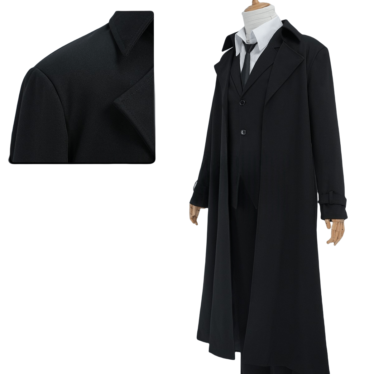Traje de Cosplay Dazai Osamu de Bungou Stray Dogs - Outfit Anime de Alta Calidad - Fantasia Cosera