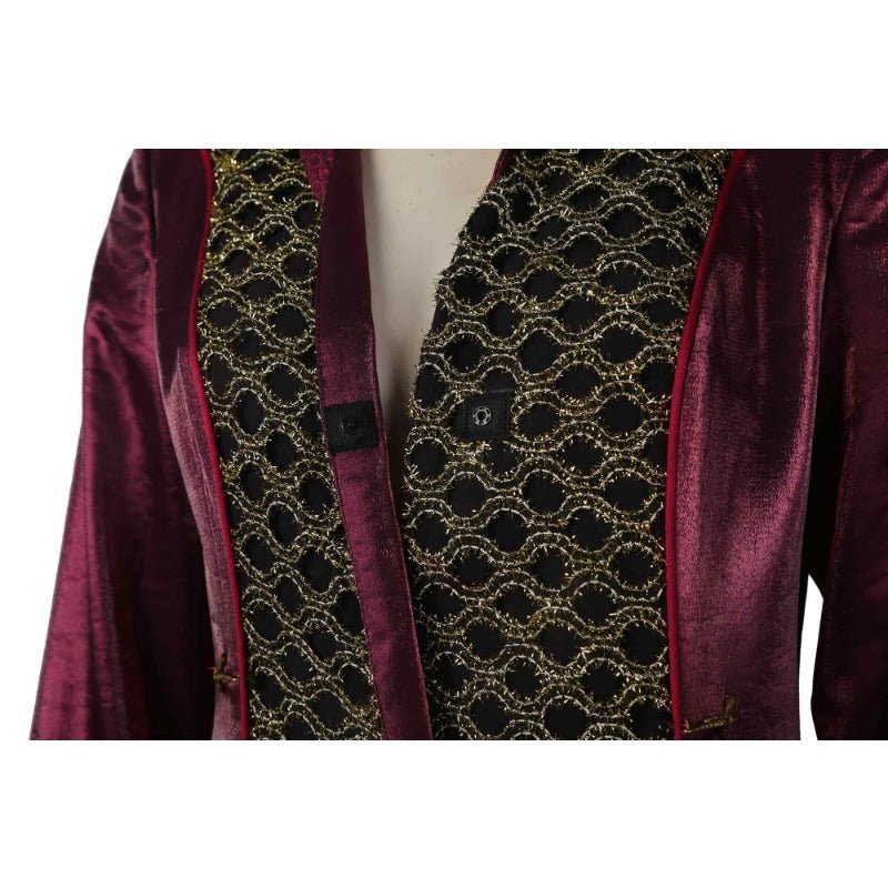 Disfraz de Cosplay de Rhaenyra de House of the Dragon - Chaqueta Larga y Falda con Arete - Fantasia Cosera