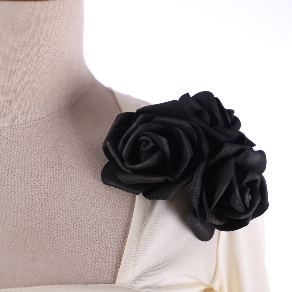 Vestido de Cosplay de la Vampira Madam Alcina Dimitrescu | Traje de Dama Vampira de Pueblo Malvado - Fantasia Cosera