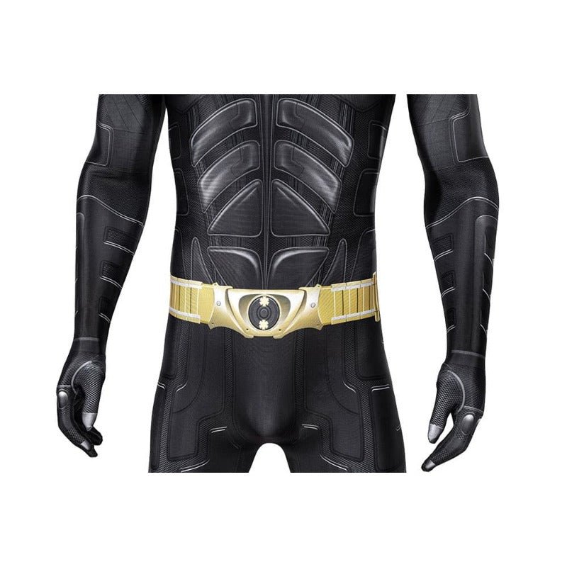 Traje de Superhéroe Murciélago Adulto Negro Oscuro Mono Capa Máscara Disfraz Cosplay - Fantasia Cosera
