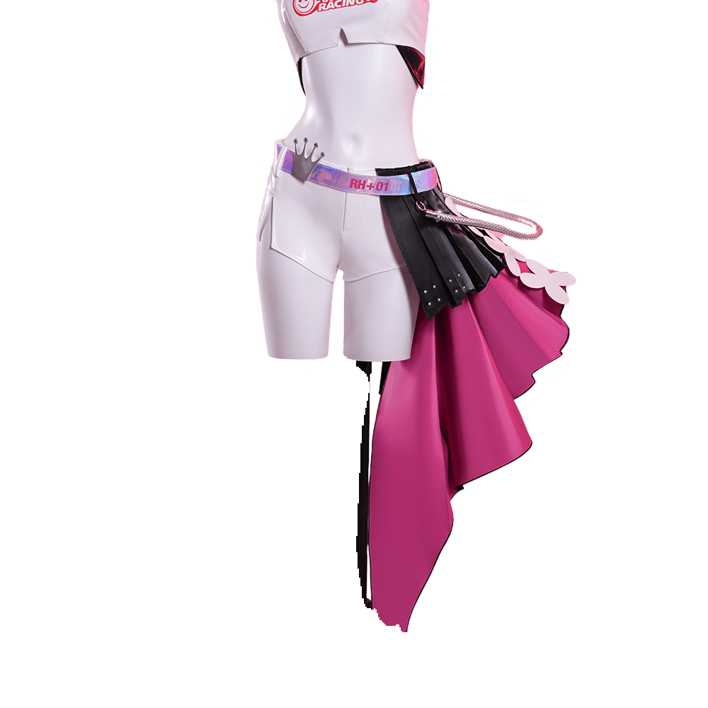 Traje de Cosplay Hatsune Miku Carreras 2025 - Outfit de Personaje Anime Vocaloid - Fantasia Cosera