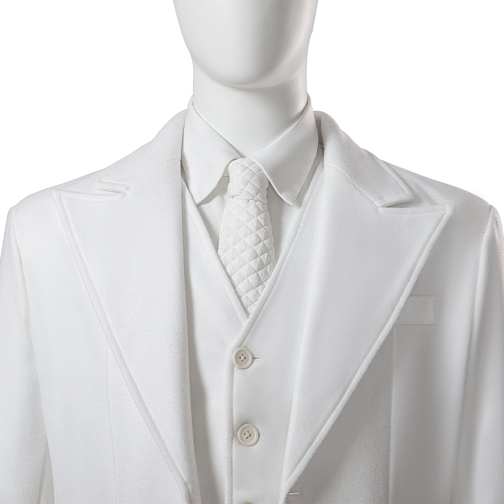 Traje de Cosplay del Joker 2 Blanco - Réplica Premium de la Película - Fantasia Cosera