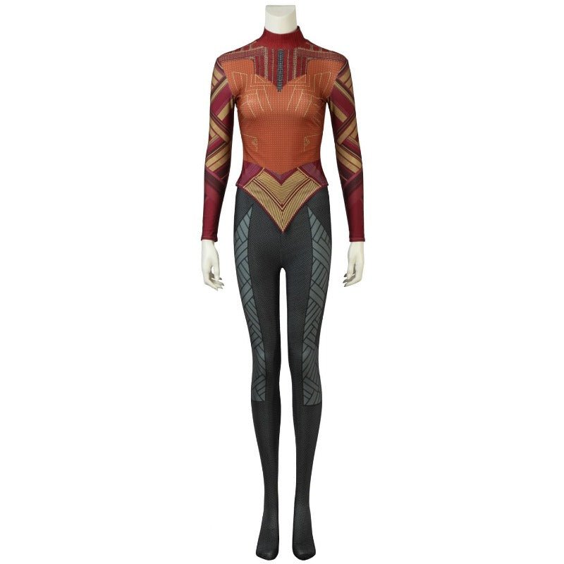 Traje de Cosplay de Okoye para Mujer - Disfraz de Halloween Wakanda Para Siempre - Fantasia Cosera