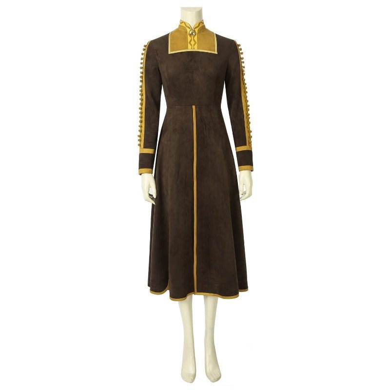 Traje de Cosplay de Anna, la Reina de Hielo 2 - Vestido de Princesa para Adultos - Fantasia Cosera