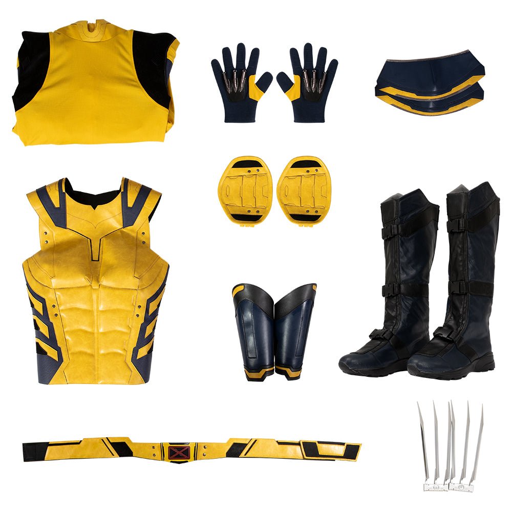 Traje de Cosplay de Wolverine Deluxe de Deadpool 3 - Outfit Inspirado en la Película - Fantasia Cosera