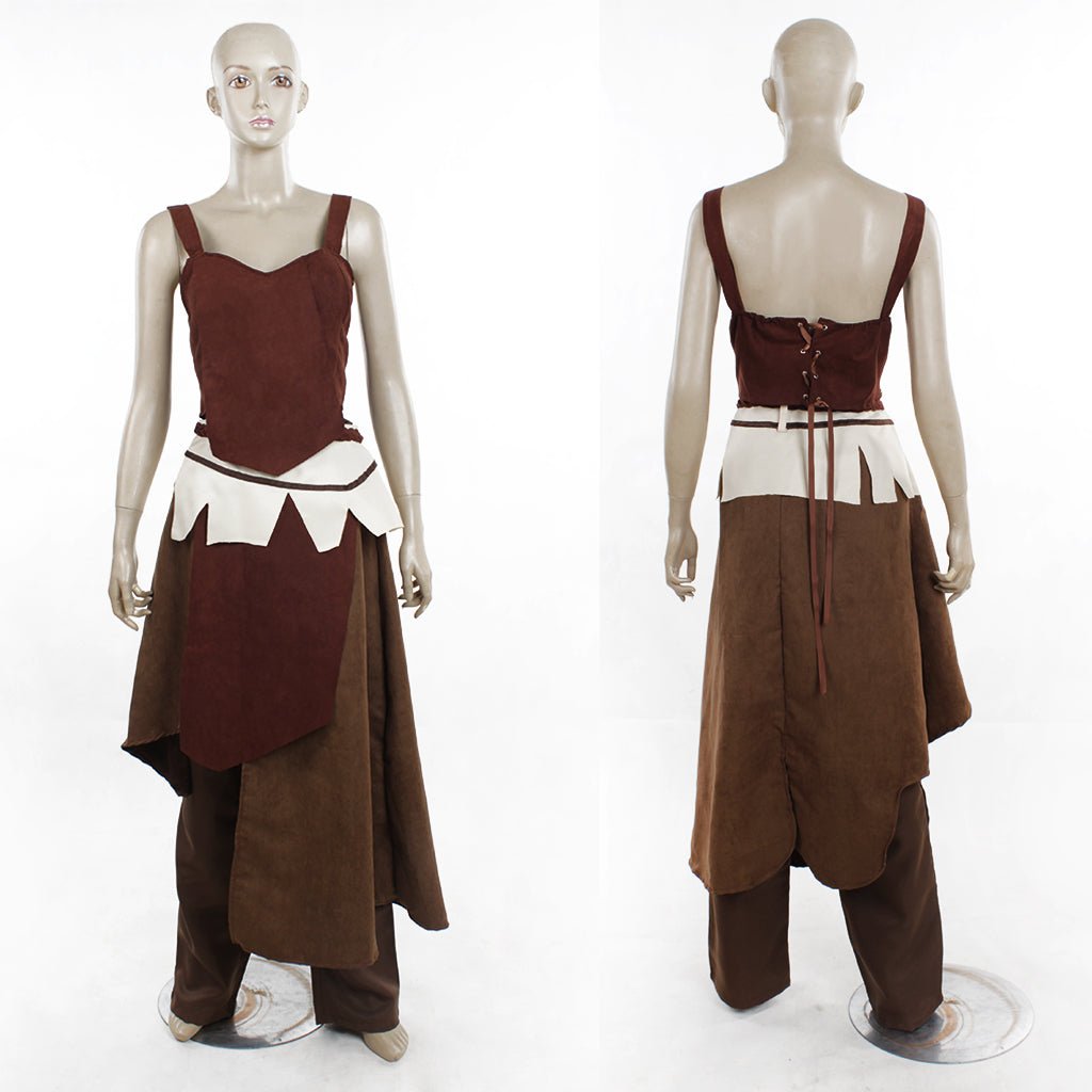 Traje de Daenerys para Mujeres Adultas - Top, Vestido, Pantalones de Reina - Fantasia Cosera