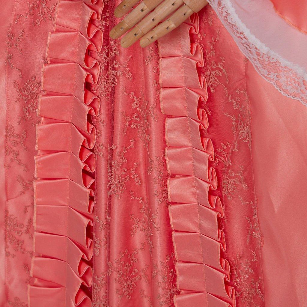 Vestido Gótico Rococó Barroco para Mujer - Ideal para Cosplay, Halloween y Fiestas - Fantasia Cosera