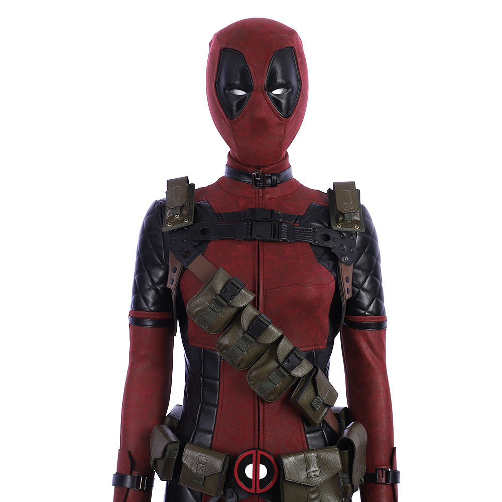 Traje de Cosplay Female Deadpool - Disfraz de Anime de Alta Calidad para Mujeres - Fantasia Cosera