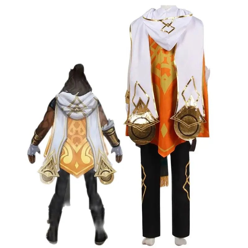 Traje de Cosplay de Akshan de LOL para Hombres - Conjunto Completo para Fiestas de Halloween - Fantasia Cosera