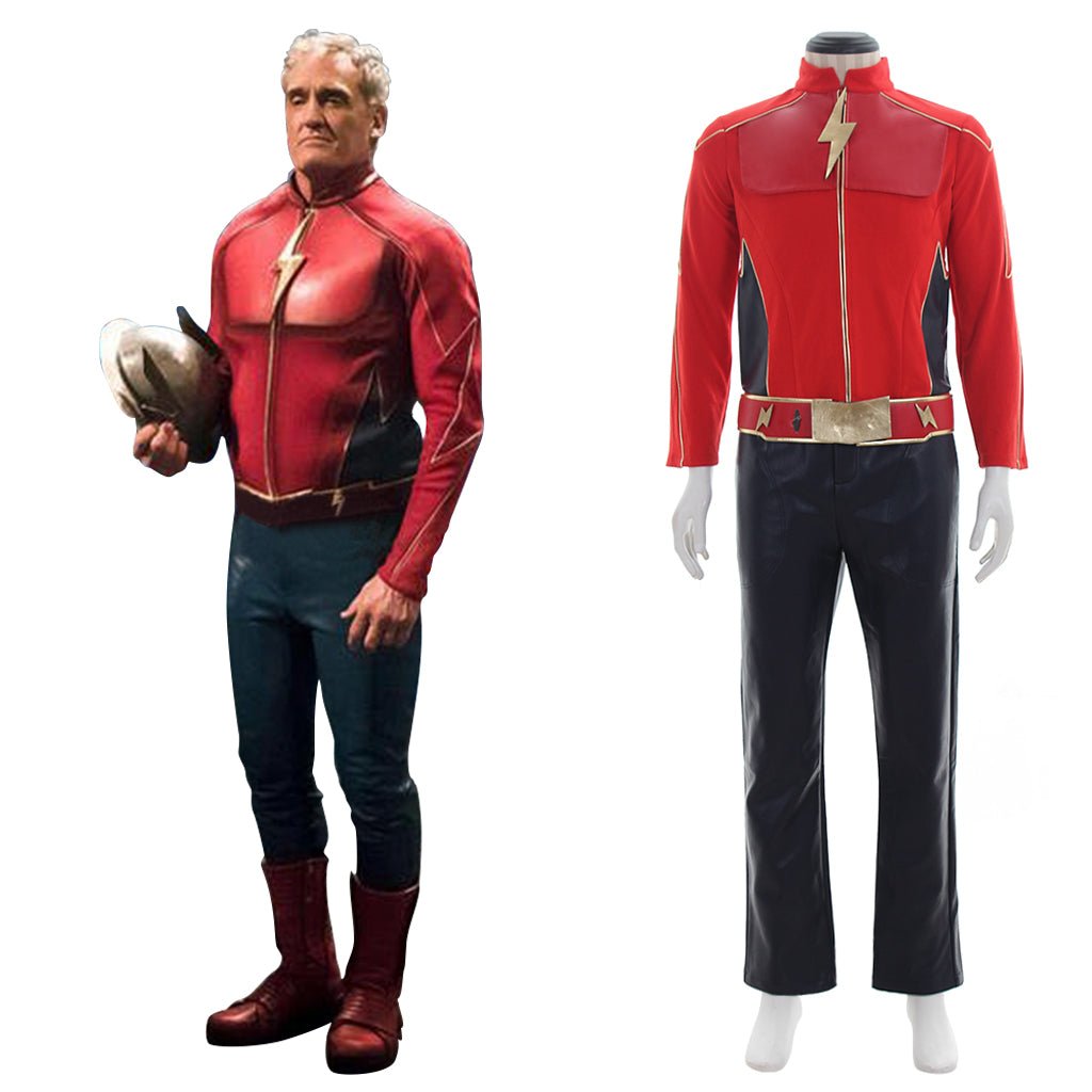 Traje de Cosplay de The Flash para Hombres - Fantasia Cosera