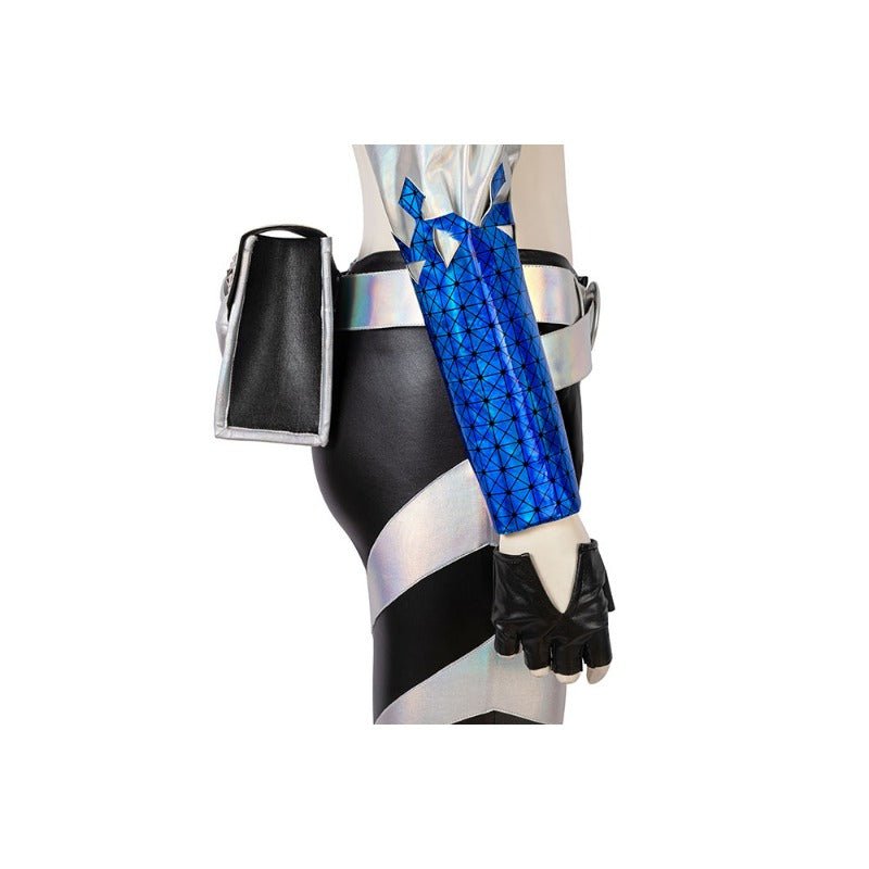 Traje de Cosplay de Akali La Asesina Rebelde Outfit KDA para Halloween, Navidad y Comic Con - Fantasia Cosera