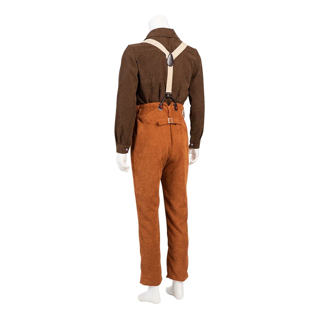 Disfraz de Jack Dawson de Titanic - Conjunto de Camisa, Overol y Pantalones - Fantasia Cosera