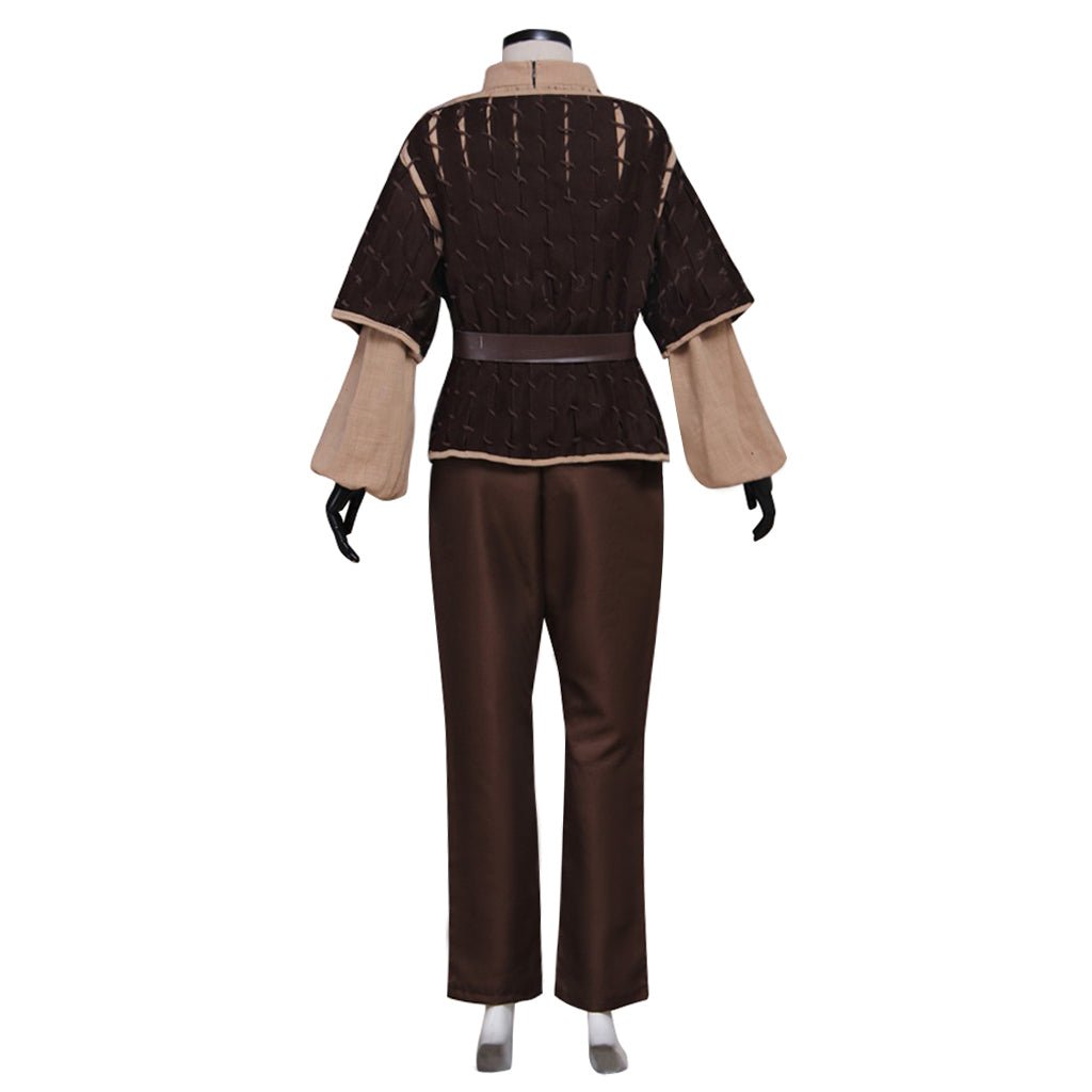 Traje de Cosplay de Arya Stark para Mujeres y Niñas - Conjunto Completo para Halloween y Carnaval - Fantasia Cosera