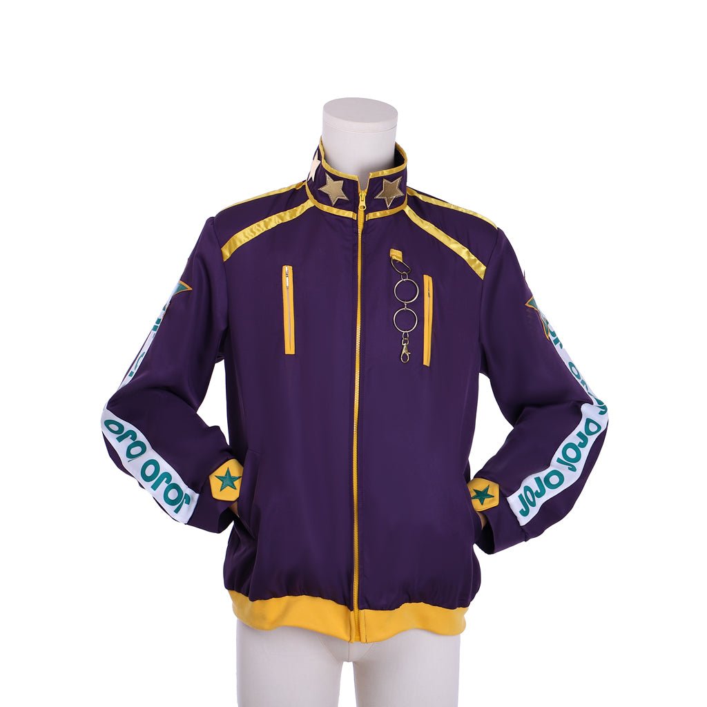 Chaqueta Abrigo Jotaro Kujo de JoJo's Bizarre Adventure para Cosplay de Fans de Anime - Fantasia Cosera