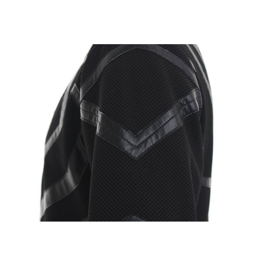 Traje de Cosplay de Pantera Negra para Hombres - Jumpsuit, Botas, Guantes y Máscara - Fantasia Cosera