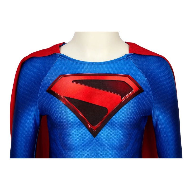 Disfraz de Crisis en Tierras Infinitas Superman Kal-El Clark Kent para Niños - Cosplay de Superhéroe - Fantasia Cosera