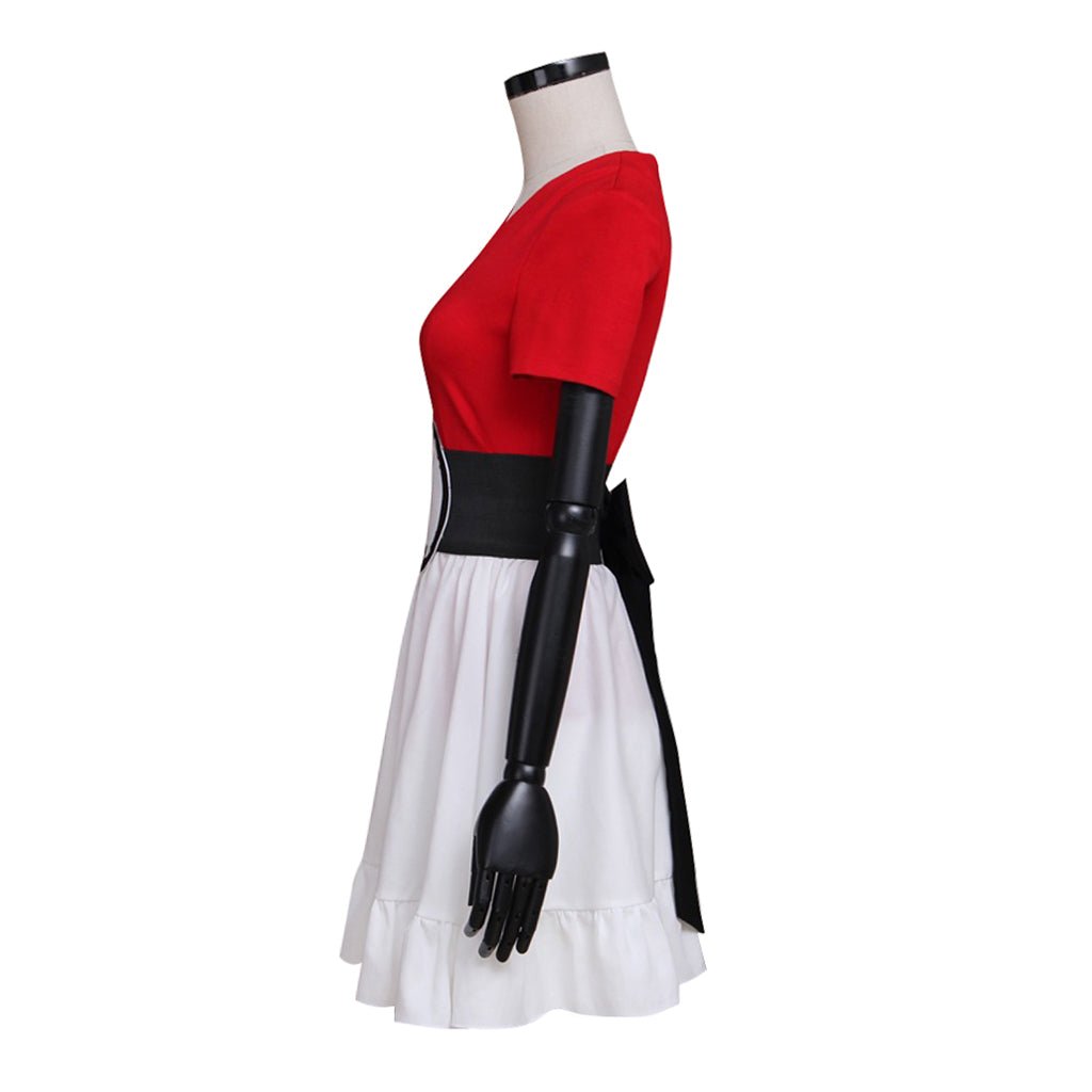 Vestido Rojo Pokéball Disfraz Cosplay - Fantasia Cosera