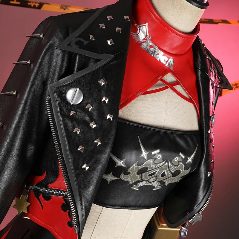 Traje de Cosplay Zenless Zone Zero Burnice Blanco - Uniforme Punk de los Hijos de Calydon para Fiestas de Halloween - Fantasia Cosera