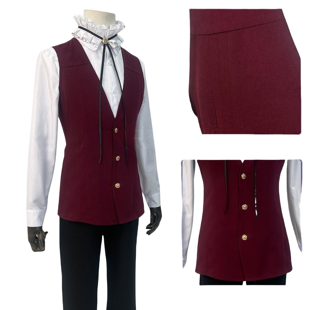 Traje de Cosplay Sakamaki Kanato de Devil Lover - Calidad Premium - Fantasia Cosera