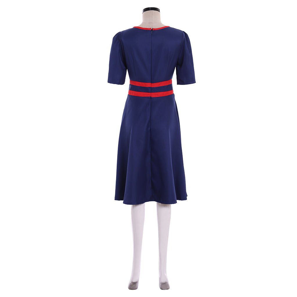 Traje de Cosplay de Margaret/Peggy Carter para Mujer - Fantasia Cosera