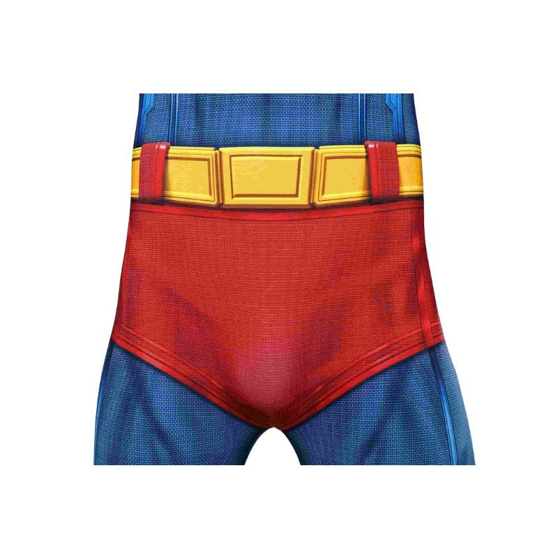 Traje de Cosplay Superman Legacy Clark Kent con Capa para Halloween y Eventos - Fantasia Cosera