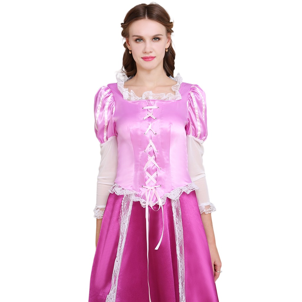 Serie de Disfraces de Cosplay de Disney Enredados | Rapunzel, Naveen, Madre Gothel y Más - Fantasia Cosera