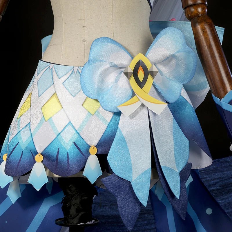 Traje de Cosplay Mualani Splish Splash Wavechaser de Genshin Impact para Mujer - Fantasia Cosera