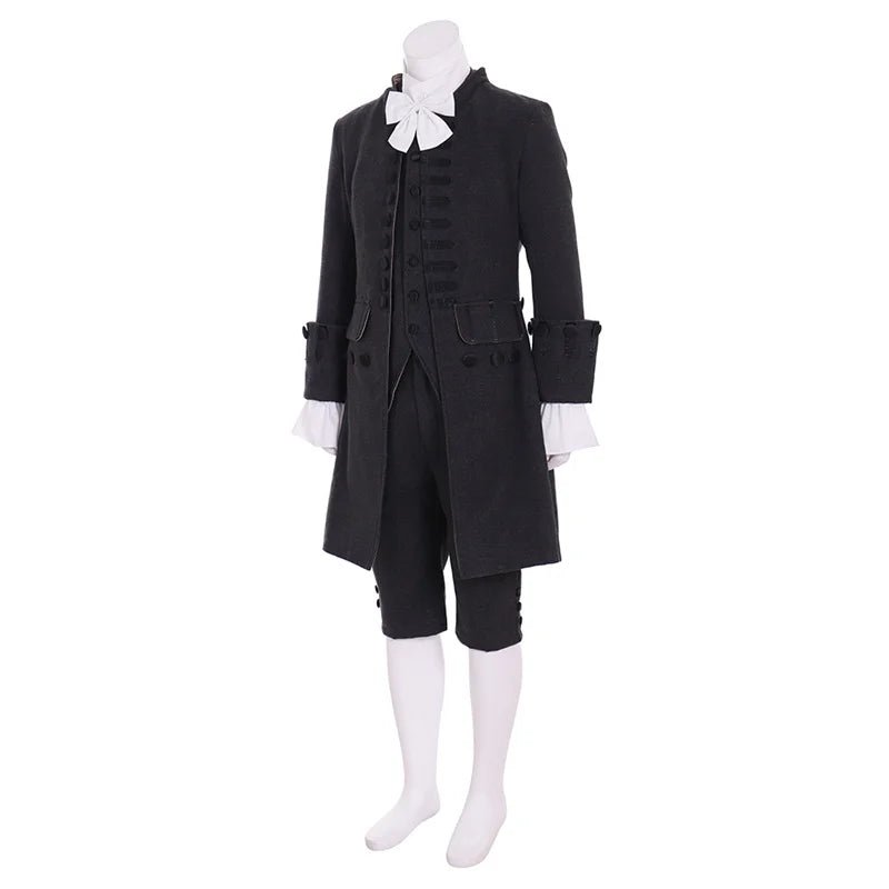 Uniforme Colonial del Siglo XVIII para Hombre - Traje Victoriano Rococo Regencia Retro | Traje de Cosplay Hecho a Medida - Fantasia Cosera