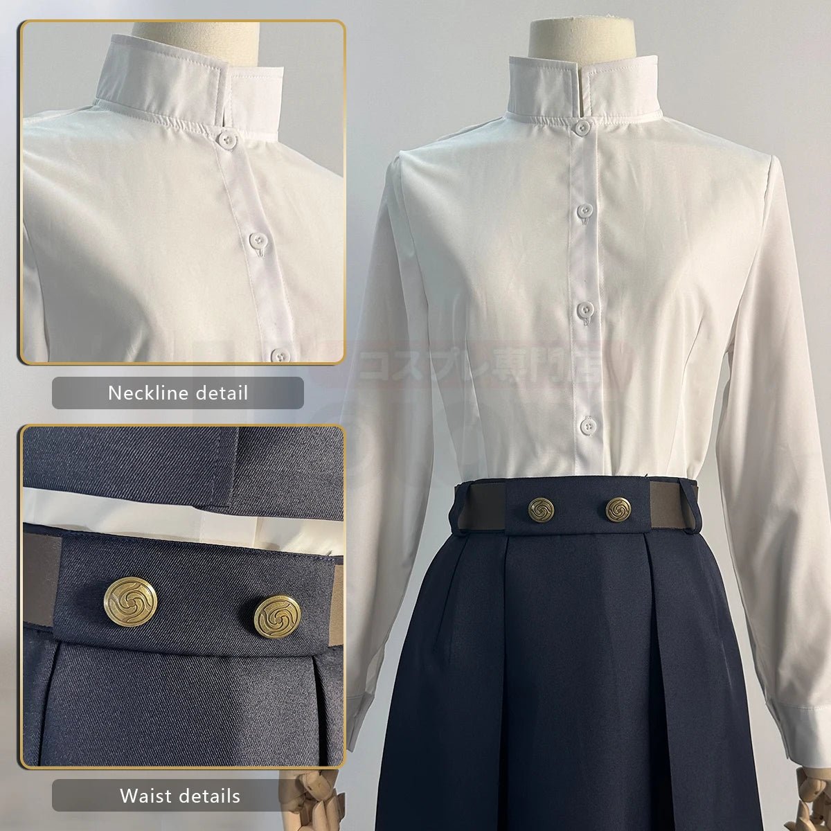 Disfraz de Cosplay de Nobara Kugisaki de Jujutsu Kaisen - Peluca, Chaqueta y Falda para Anime, Halloween y Navidad - Fantasia Cosera