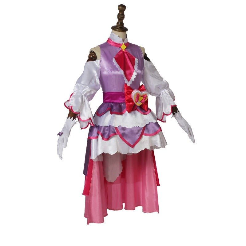 Traje de Cosplay de Cure Ruru Amour de Hugtto! Pretty Cure - Diseño Elegante para Fans - Fantasia Cosera