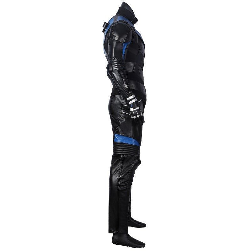 Traje de Cosplay de Nightwing Gotham Knights Conjunto Completo con Zapatos para Halloween y Fiestas - Fantasia Cosera