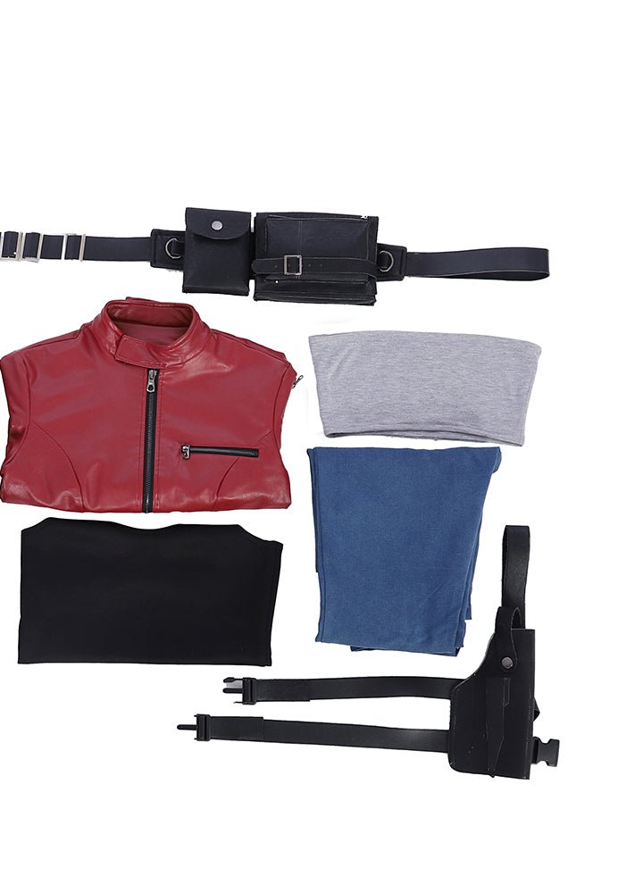 Traje de Cosplay de Claire Redfield de Resident Evil 2 Remake - Atuendo de Juego de Alta Calidad - Fantasia Cosera