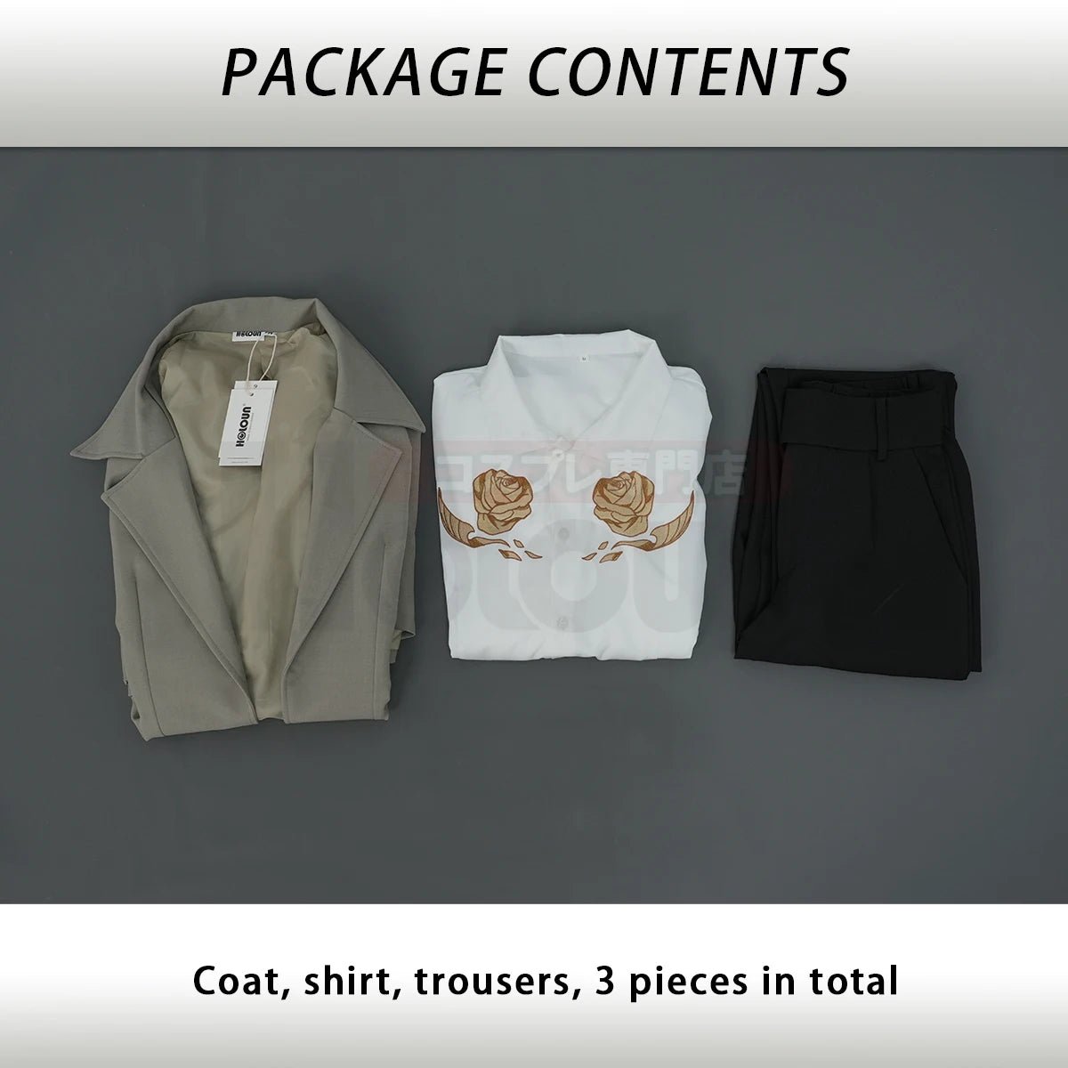 Traje Cosplay Dazai Osamu Bungo Stray Dogs Peluca Aniversario 10 Abrigo Pantalón Camisa Regalo Halloween Navidad - Fantasia Cosera