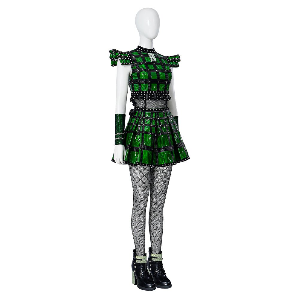 Vestido de Ana Bolena Verde - Seis el Musical, Disfraz de Cosplay - Fantasia Cosera