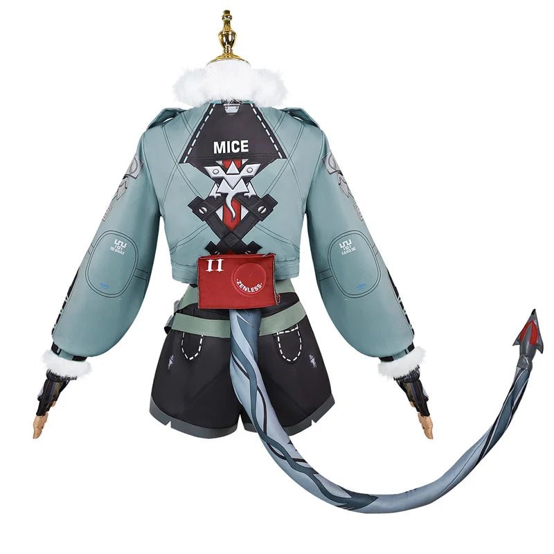 Traje de Cosplay de Jane Doe de Zenless Zone Zero - Uniforme de Agente de Anomalía Física para Mujer, Disfraz para Fiesta de Halloween - Fantasia Cosera