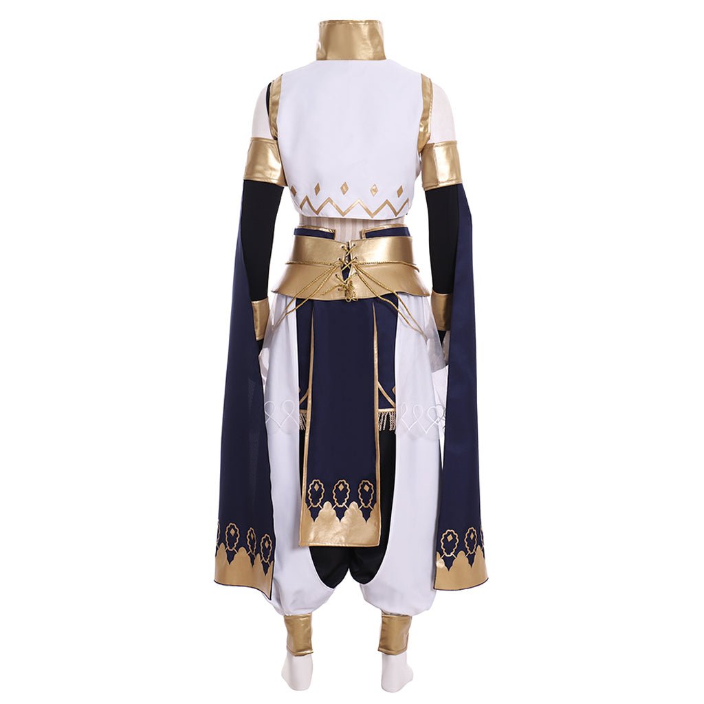 Traje de Cosplay de Bailarina Índigo de Fire Emblem para Fantasía en Escenario - Fantasia Cosera