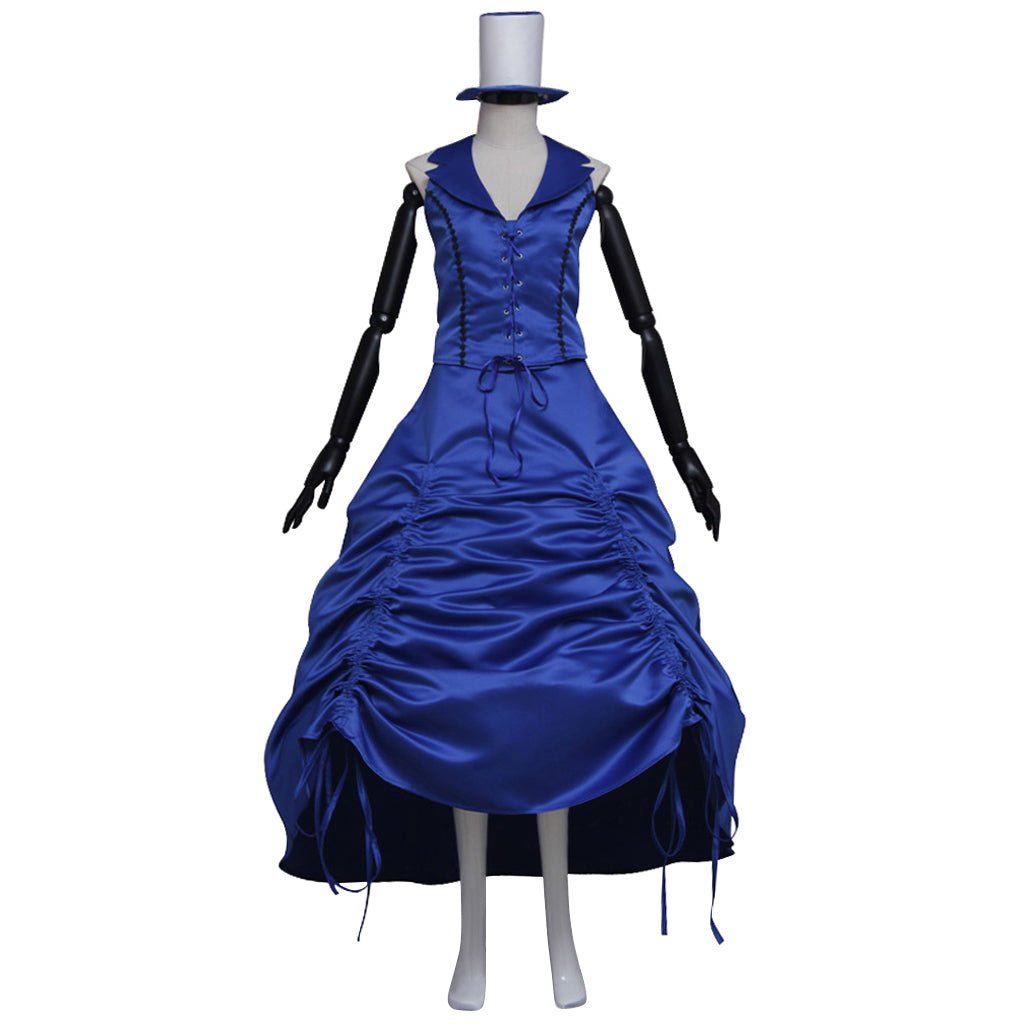 Traje de Cosplay de Ciel Phantomhive de Black Butler - Vestido Medieval Gótico - Fantasia Cosera